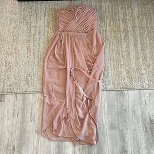 Brand new House of CB lula dress, color blush. Size S.